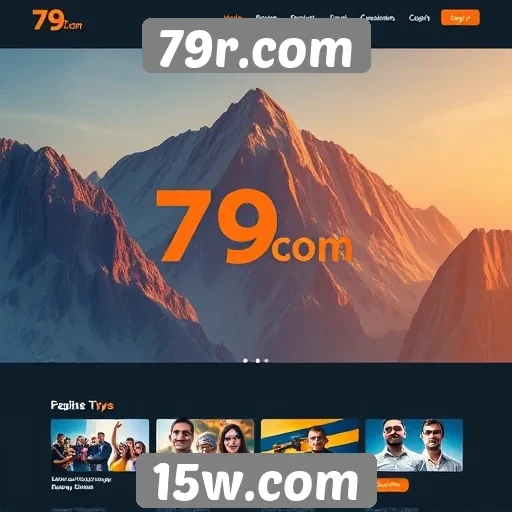Acessibilidade e interfaces do site 79r.com